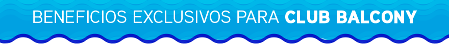 Beneficios exclusivos para Club Balcony